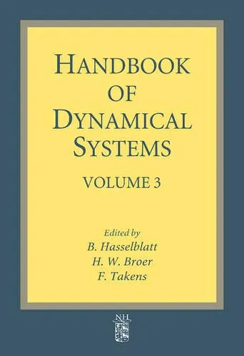 Handbook of Dynamical Systems | Volume 3 | Hardcover