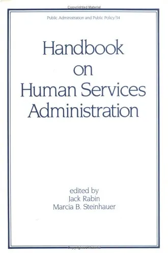 Handbook on Human Services Administration