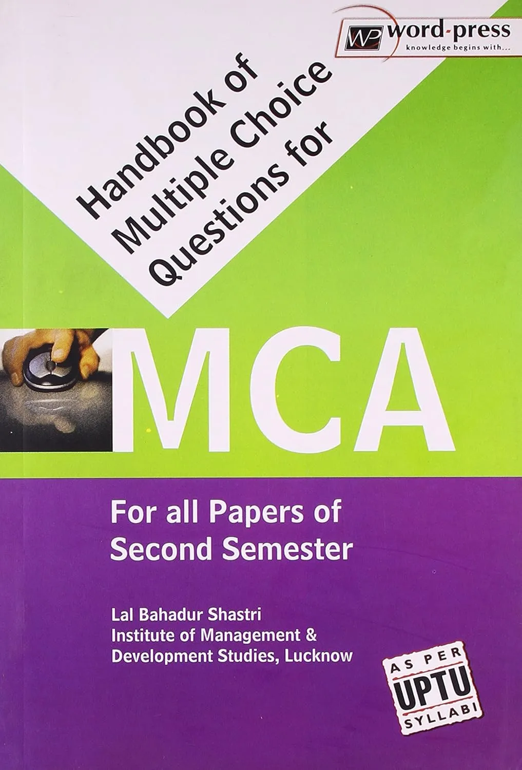 Handbook of Multiple Choice Questions for MCA For all Papers of Second Semester