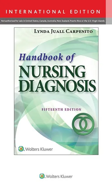 Handbook Of Nursing Diagnosis 15th Edition (Ie) | Paperback
