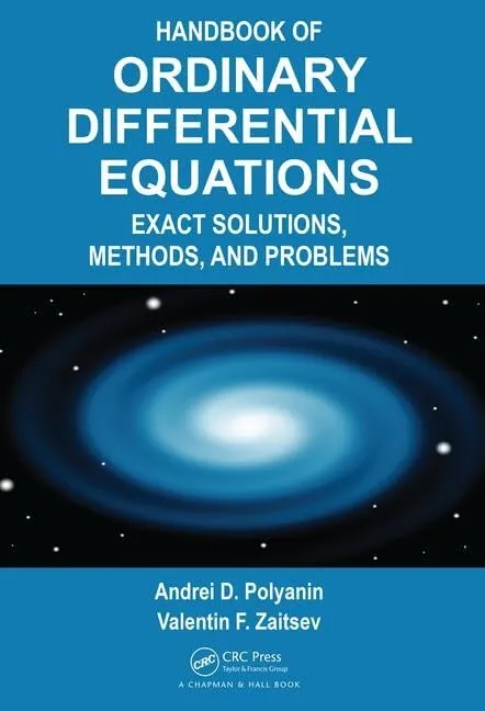 Handbook of Ordinary Differential Equations Exact Solutions Methods and Problems | Hardcover