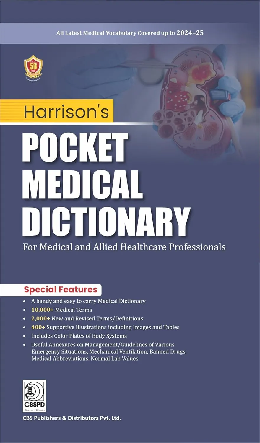 Harrisons Pocket Medical Dictionary For Medical and Allied Healthcare Professionals | Paperback