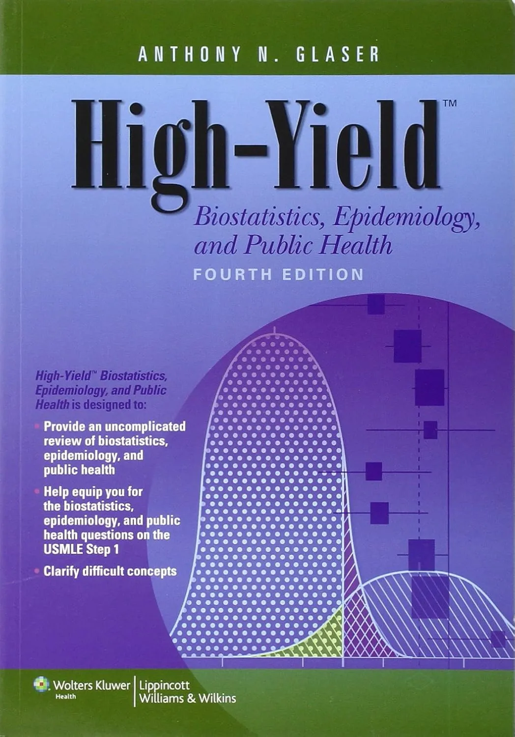 High-Yield Biostatistics | Epidemiology | and Public Health | 4th Edition | Paperback