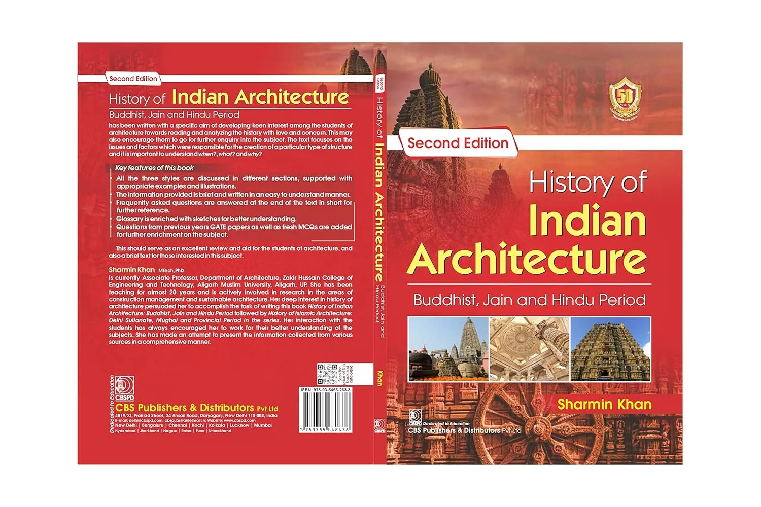History Of Indian Architecture Buddhist Jain And Hindu Period 2nd Edition | Paperback