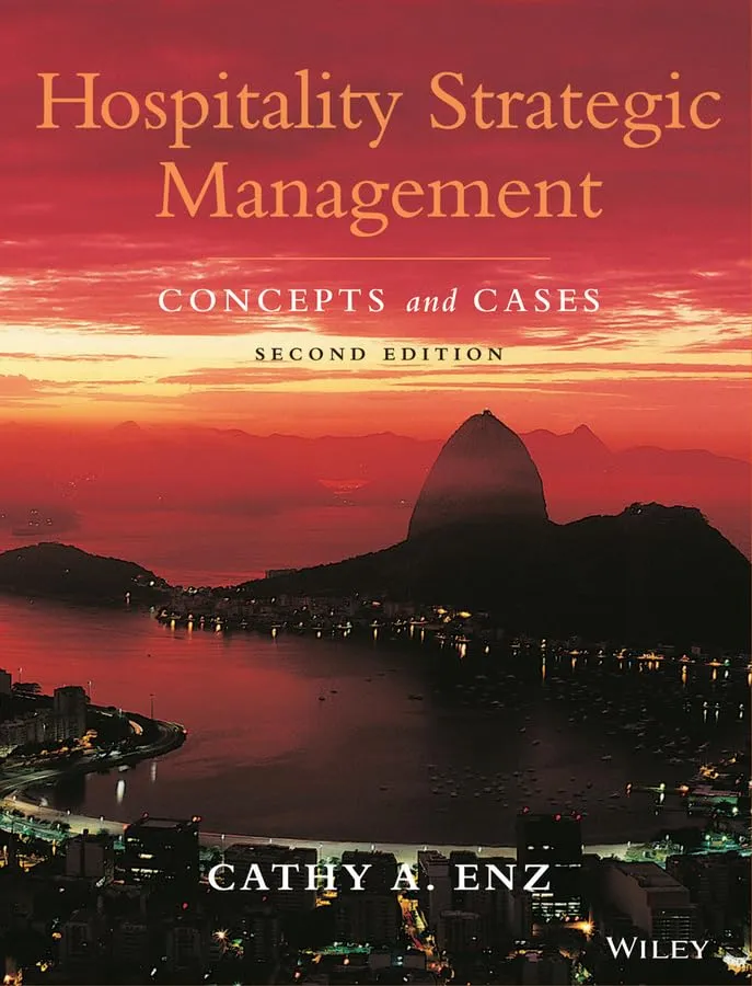 Hospitality Strategic Management Concepts and Cases | 2nd Edition