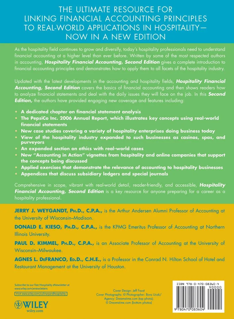 Hospitility Financial Accounting | 2nd Edition | Hardcover