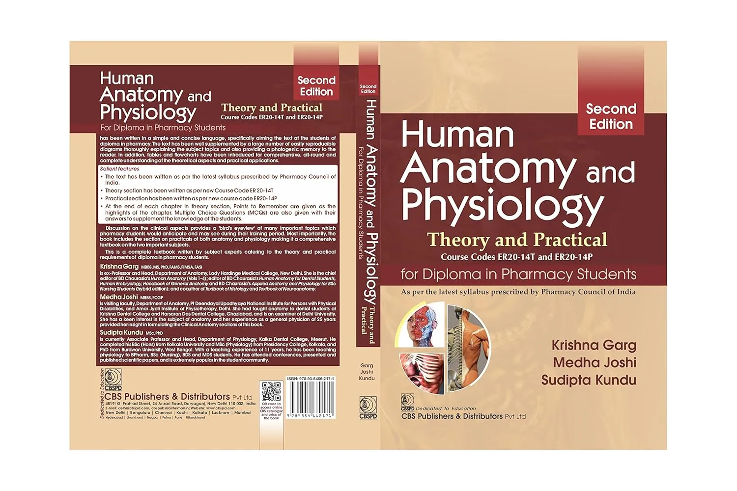 Human Anatomy And Physiology Theory And Practical 2nd Edition | Paperback
