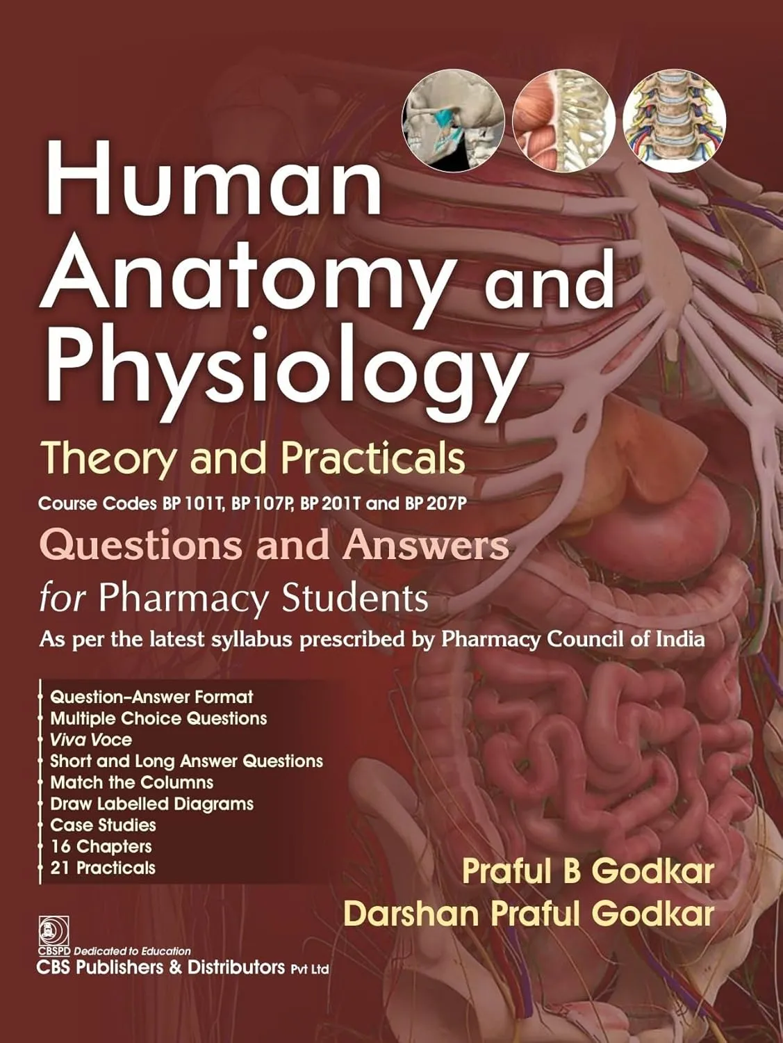 Human Anatomy And Physiology Theory And Practicals Questions And Answers For Pharmacy Students (Pb 2025)
