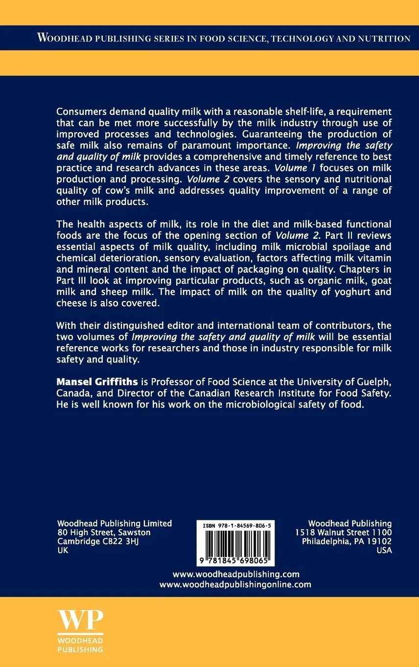 Improving the Safety and Quality of MilkImproving Quality in Milk Products Volume 2 | Hardcover
