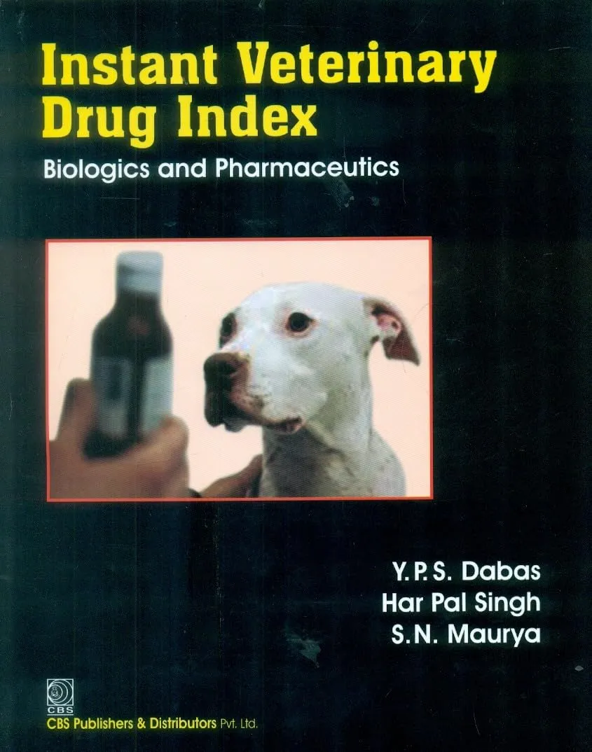 Instant Veterinary Drug Index Biologics and Pharmaceutics | Paperback