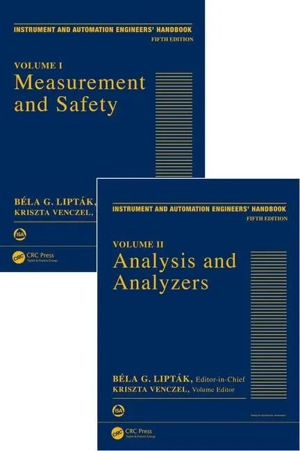 Instrument and Automation Engineers’ Handbook | 5th Edition | 2 Volume Set | Hardcover(Original Price £ 345.00)