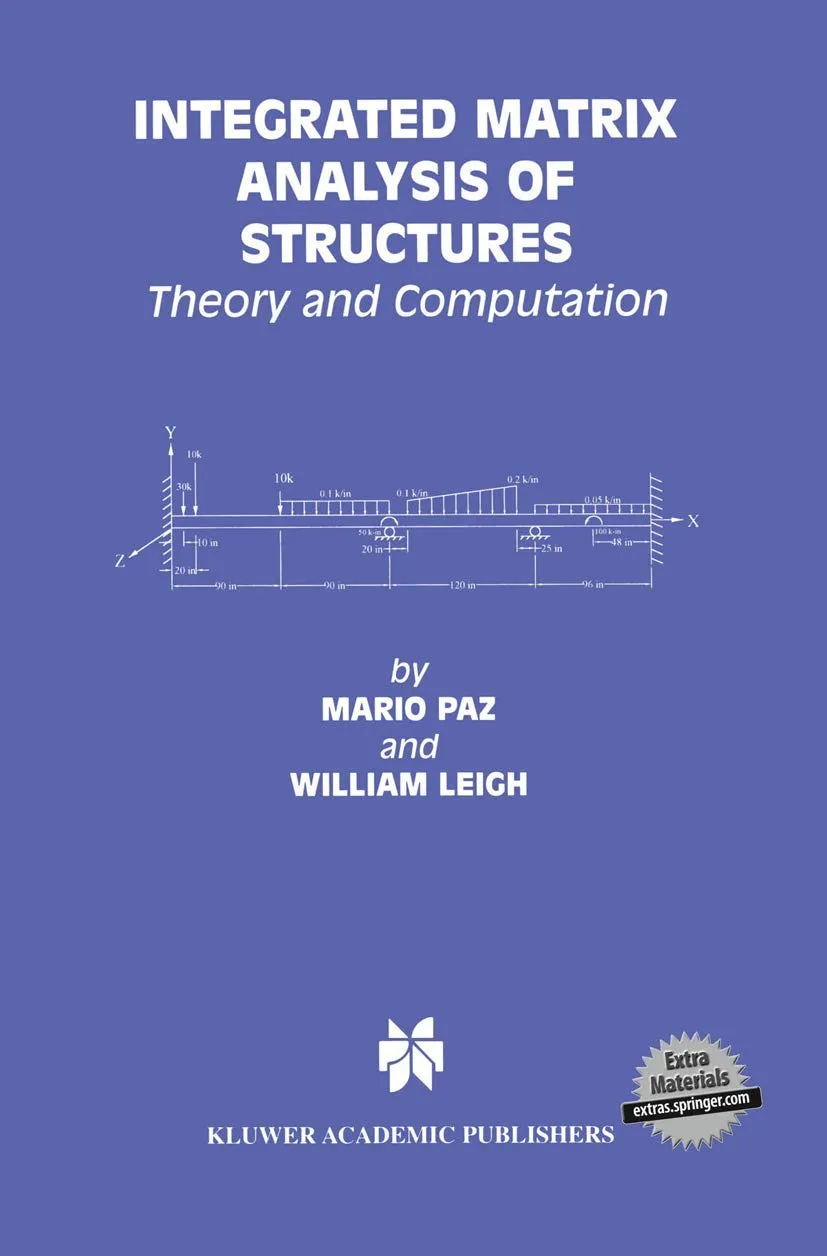 Integrated Matrix Analysis of Structures Theory and Computation | Hardcover