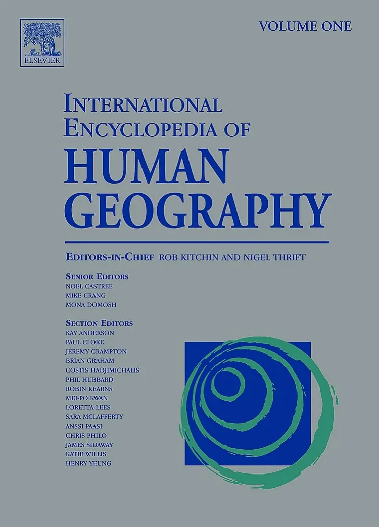 International Encyclopedia of Human Geograpy | 12 Volume Set | Hardcover