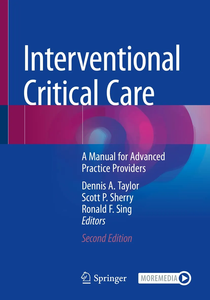 Interventional Critical Care A Manual For Advanced Practice Providers 2nd Edition | Paperback