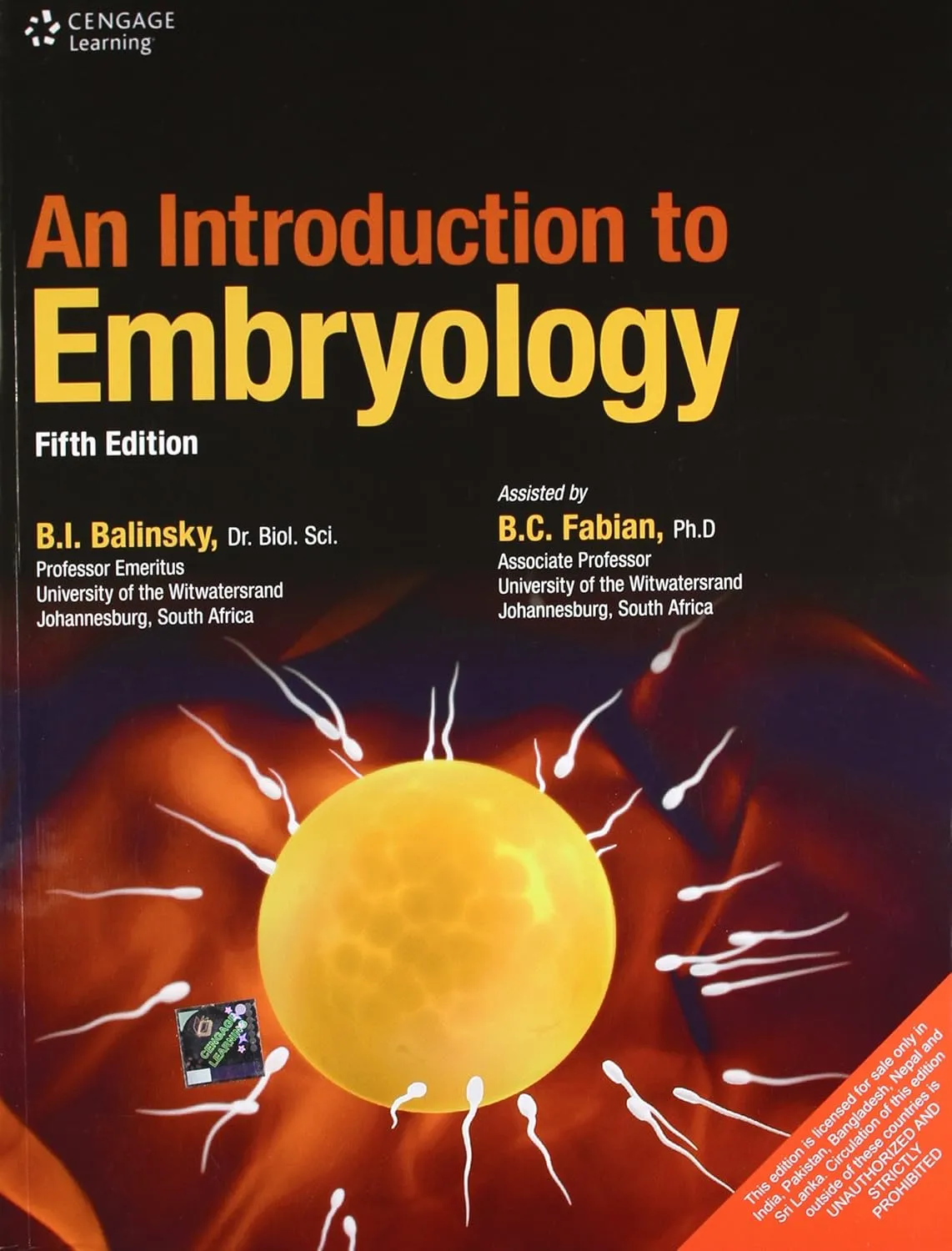 An Introduction to Embryology | 5th Edition