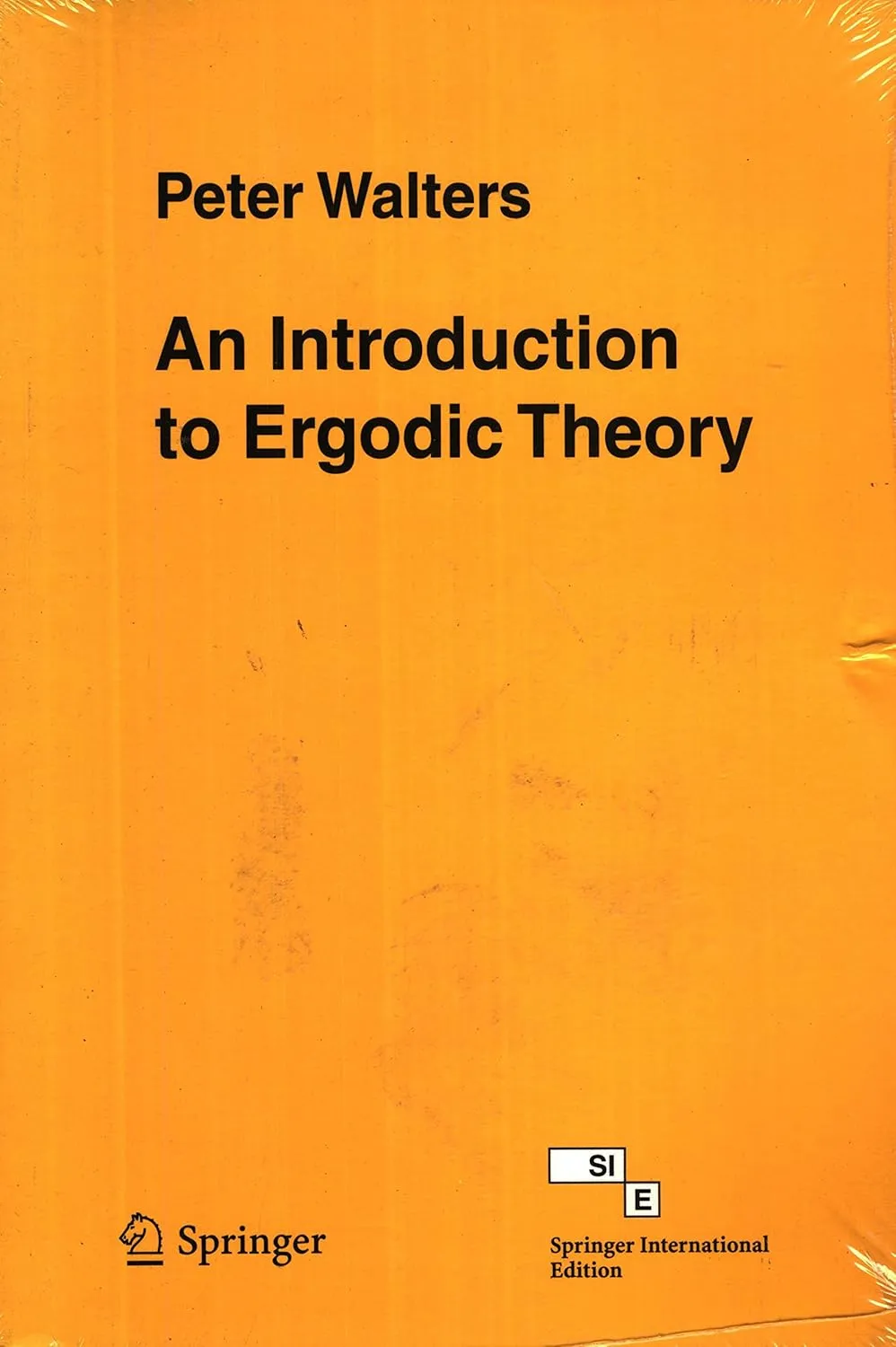 An Introduction to Ergodic Theory (Sie) | Paperback