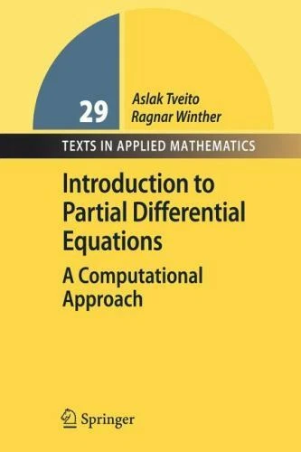 Introduction to Partial Differential Equations A Computational Approach | Paperback