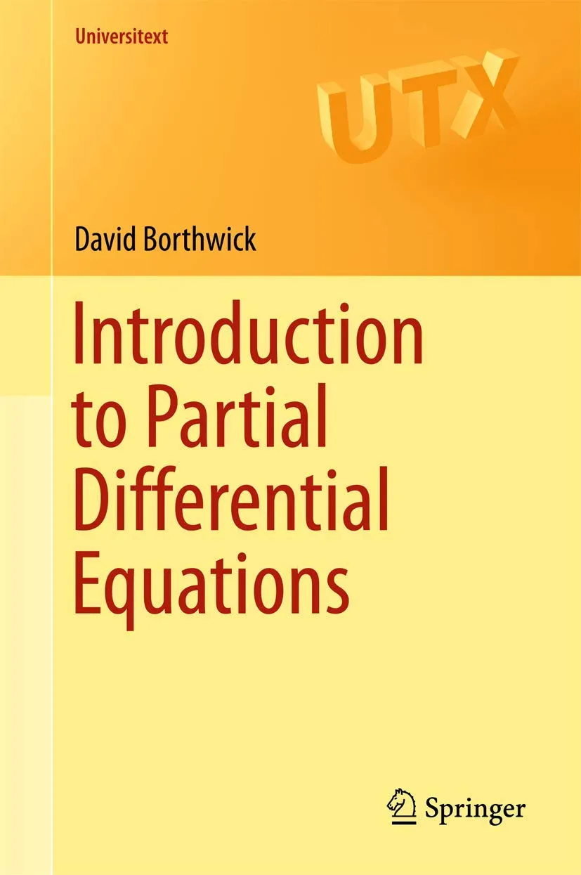 Introduction To Partial Differential Equations | Hardcover