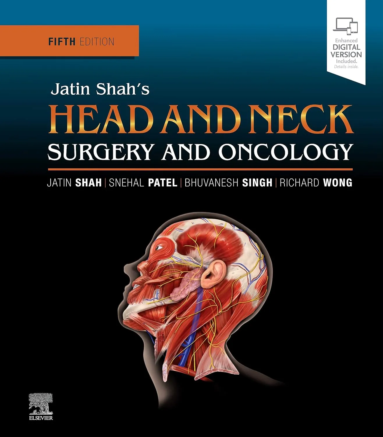Jatin Shah's Head and Neck Surgery and Oncology | 5th Edition | Hardcover