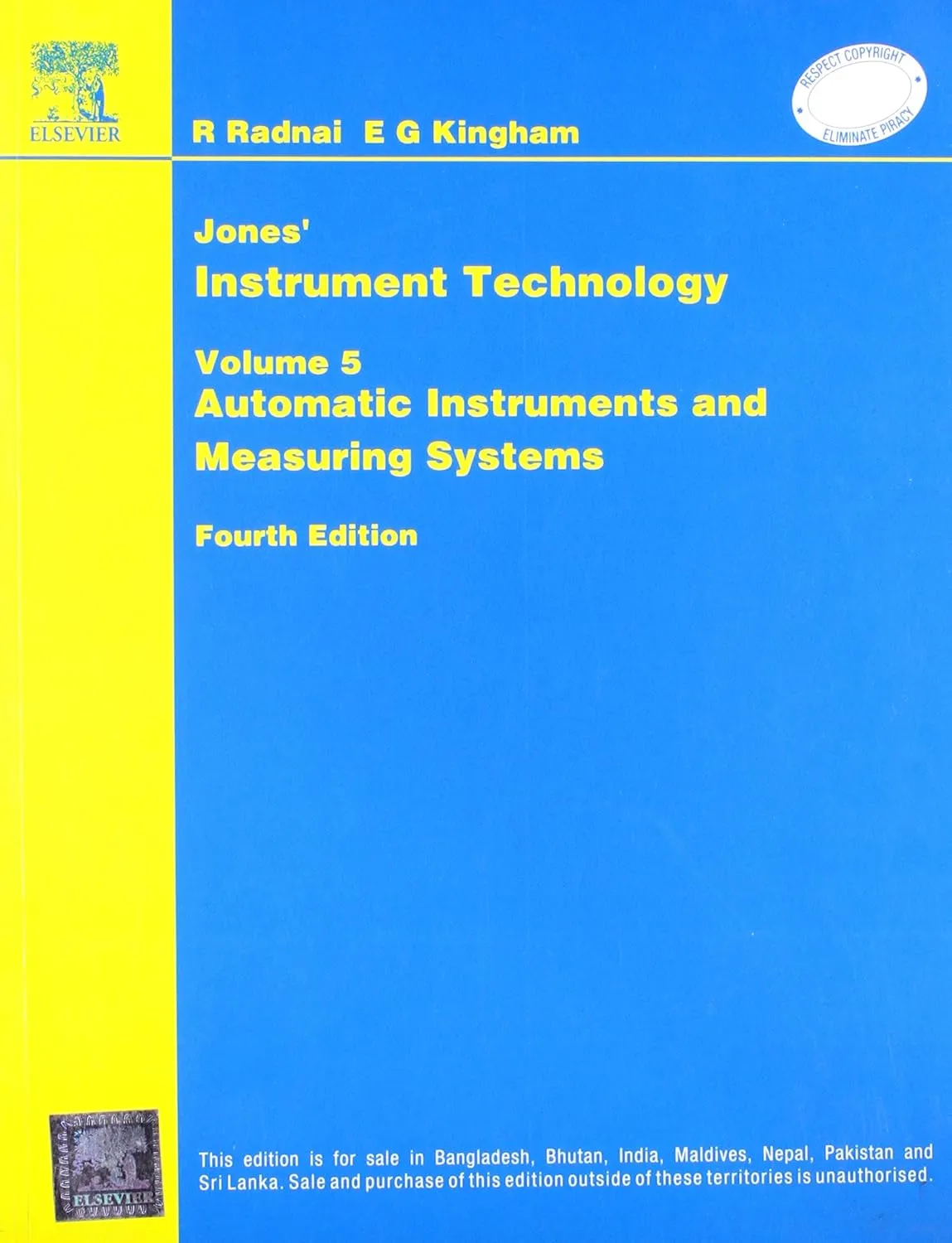 Jones’ Instrument Technology Automatic Instruments and Measuring Systems | 4th Edition | Volume 5 | Paperback