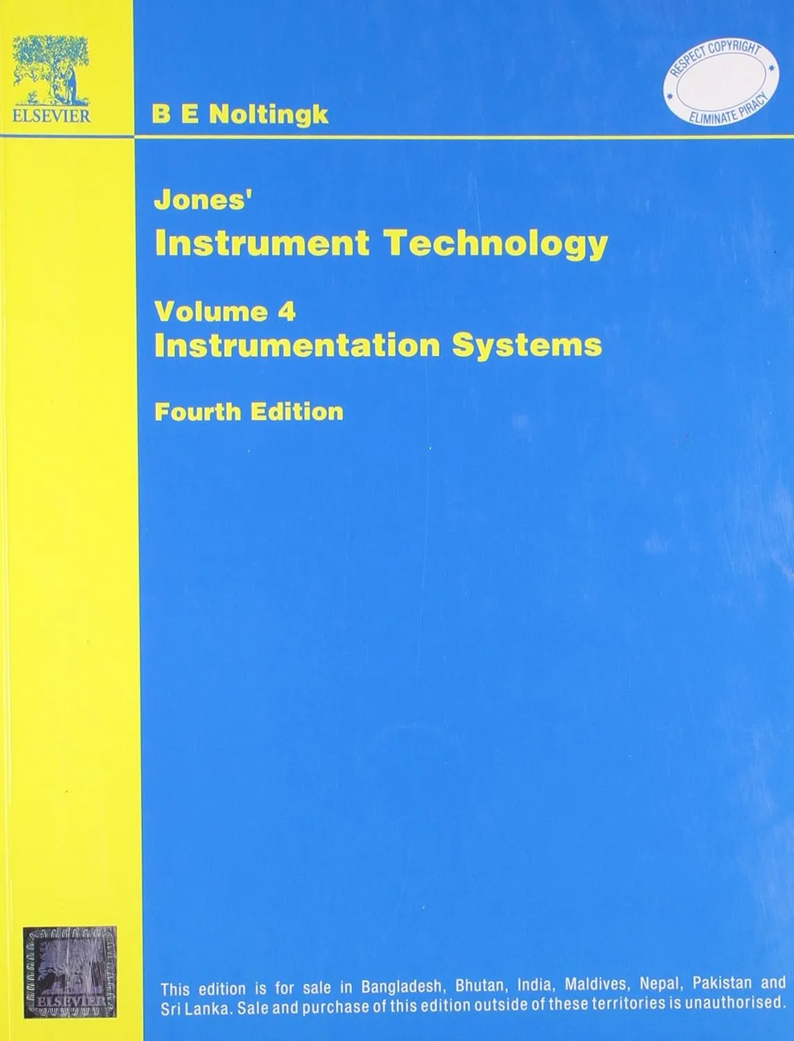 Jones’ Instrument Technology Instrumentations Systems | 4th Edition | Volume 4 | Paperback