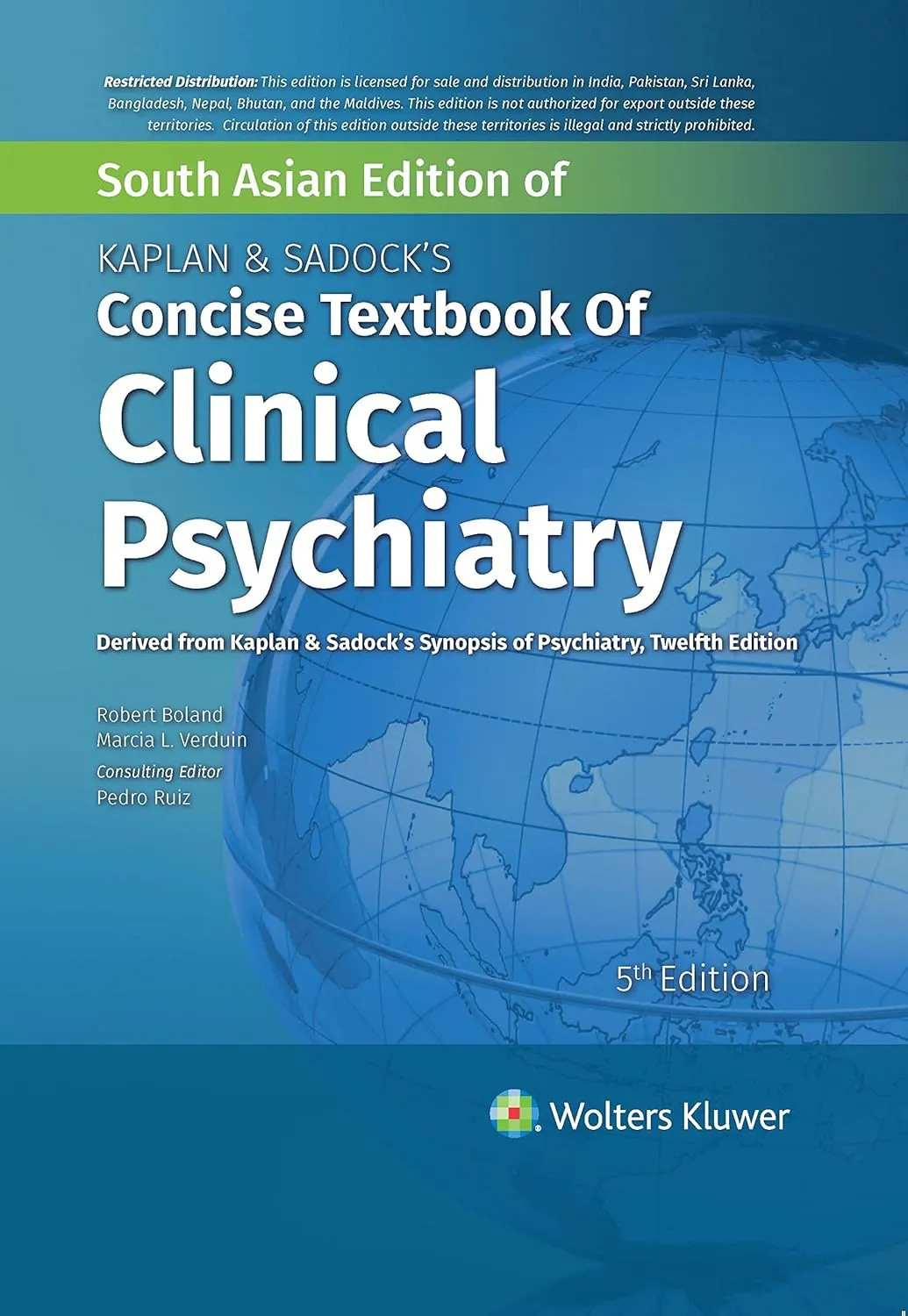 Kaplan And Sadocks Concise Textbook Of Clinical Psychiatry 5th Edition (Sae) | Paperback