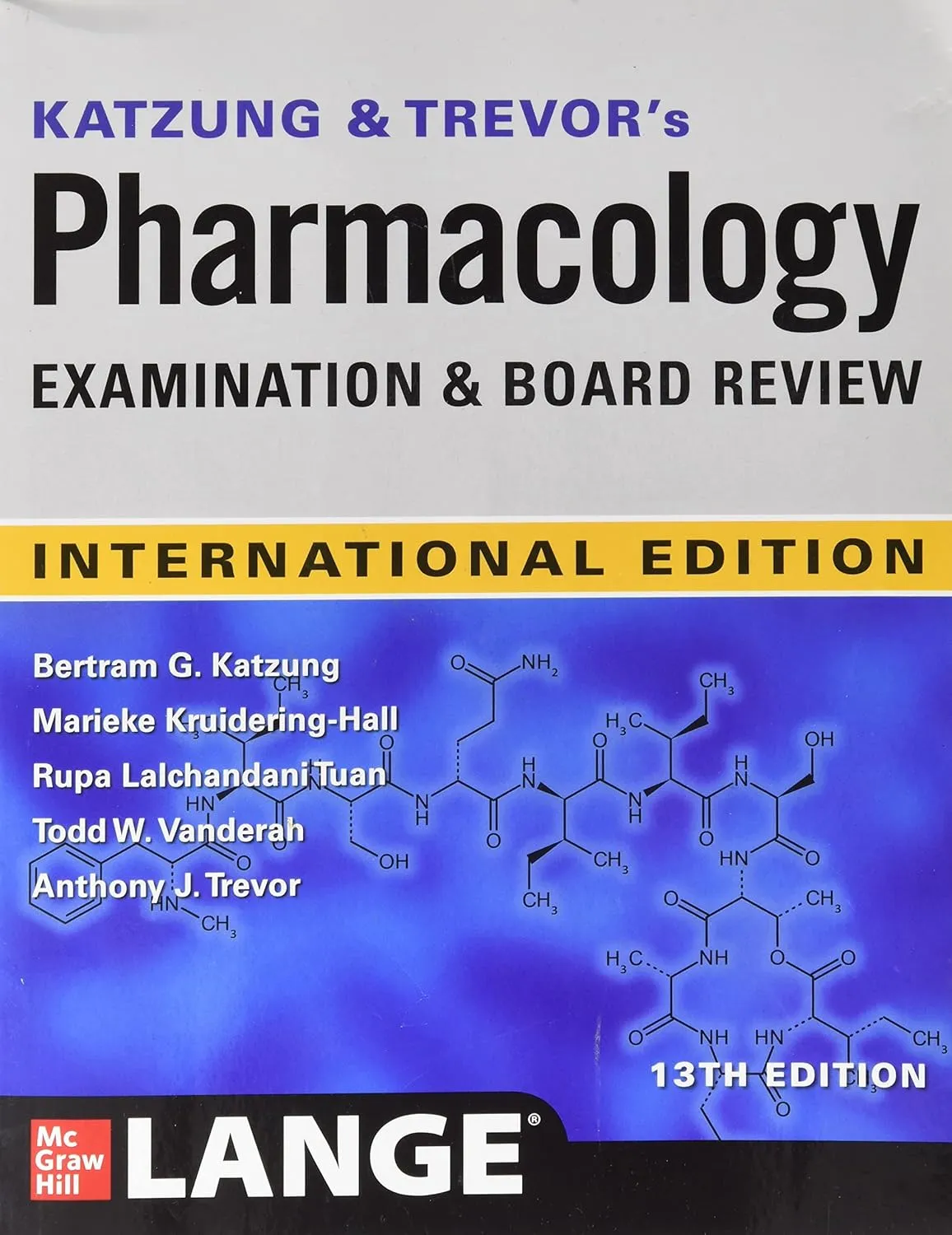 Katzung And Trevors Pharmacology Examinination And Board Review 1Third Edition (Ie) | Paperback