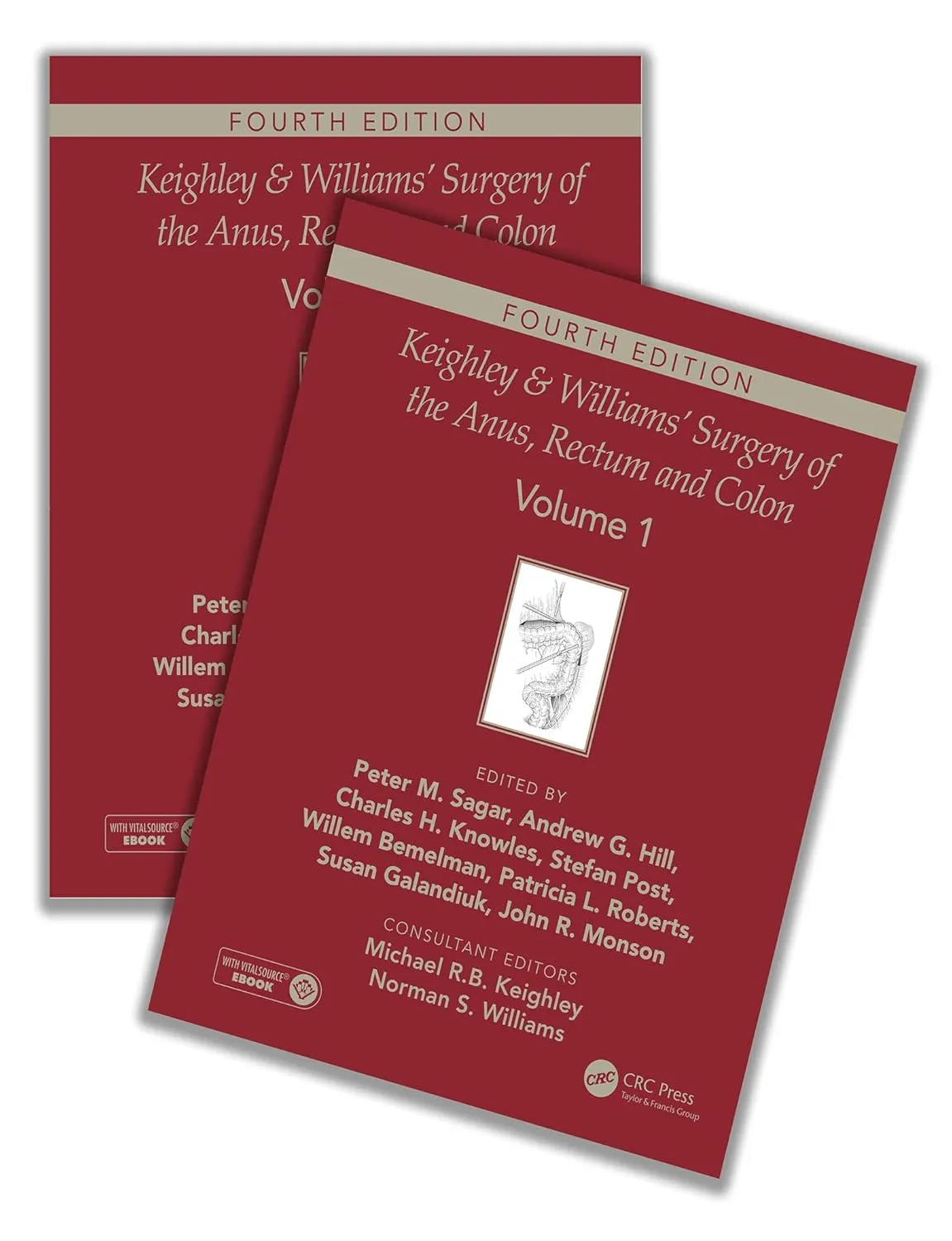 Keighley and Williams' Surgery of the Anus | Rectum and Colon | 4th Edition | 2 Volume Set | Hardcover