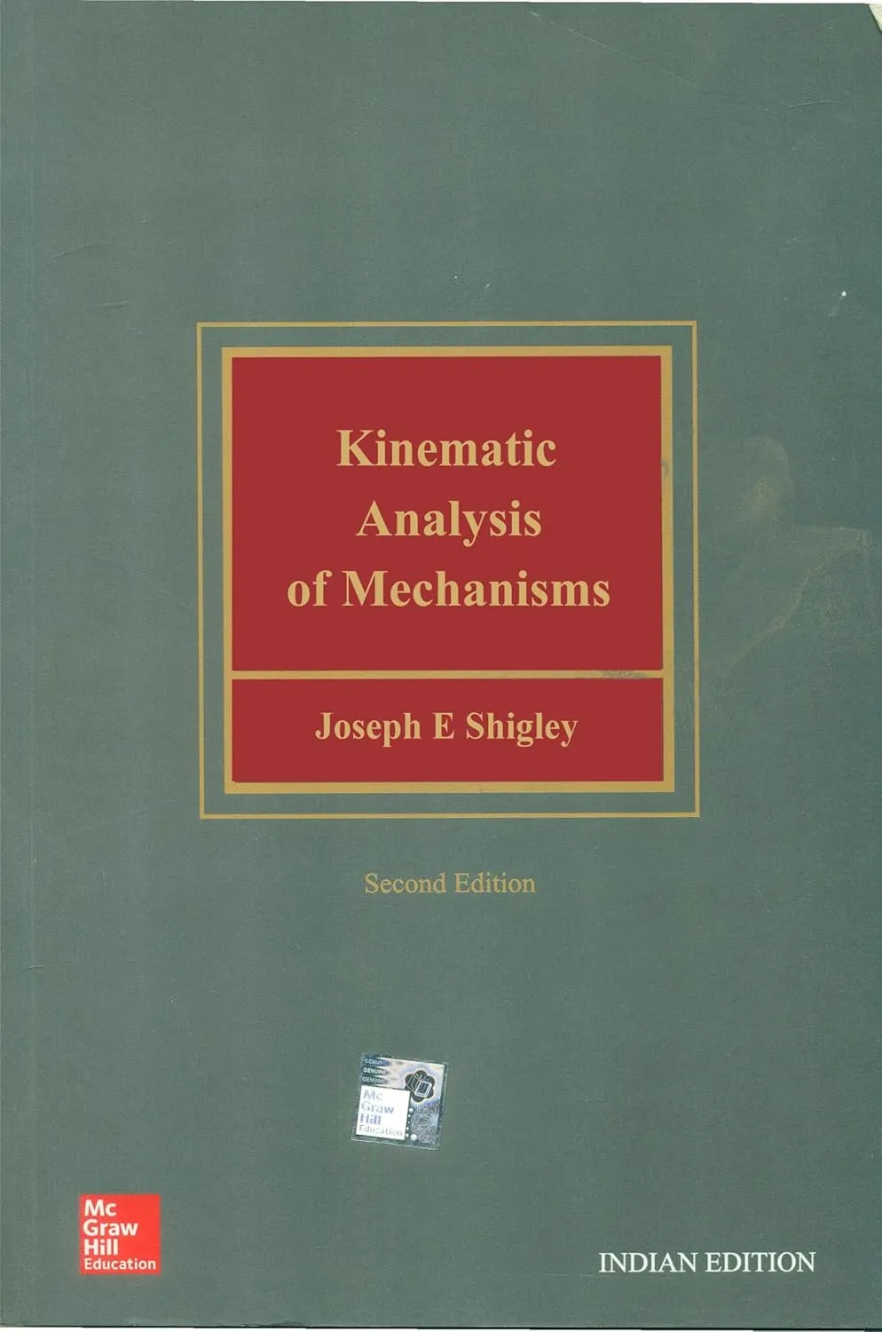 Kinematic Analysis of Mechanisms | 2nd Edition | Paperback
