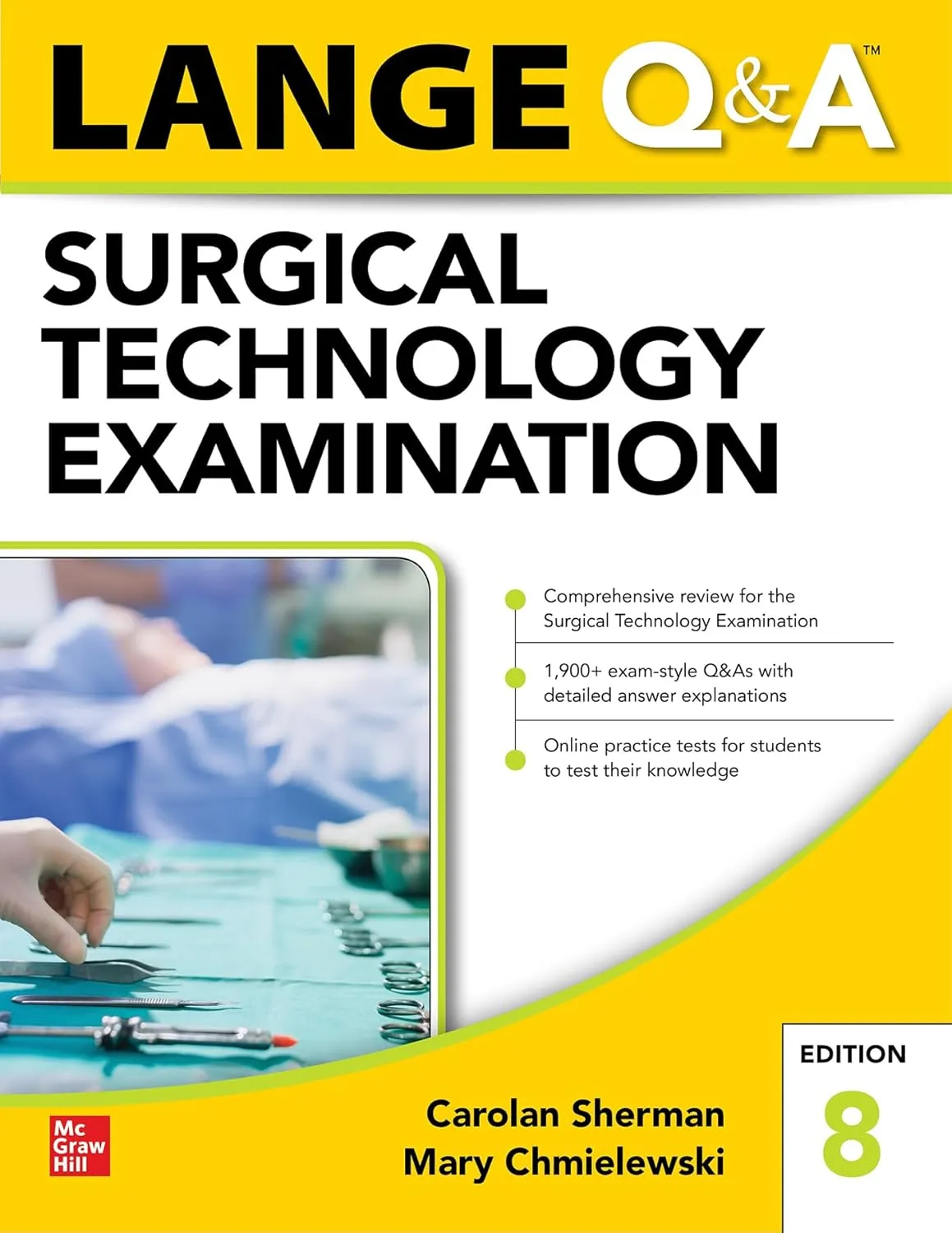 Lange QandA Surgical Technology Examination 8th Edition | Paperback