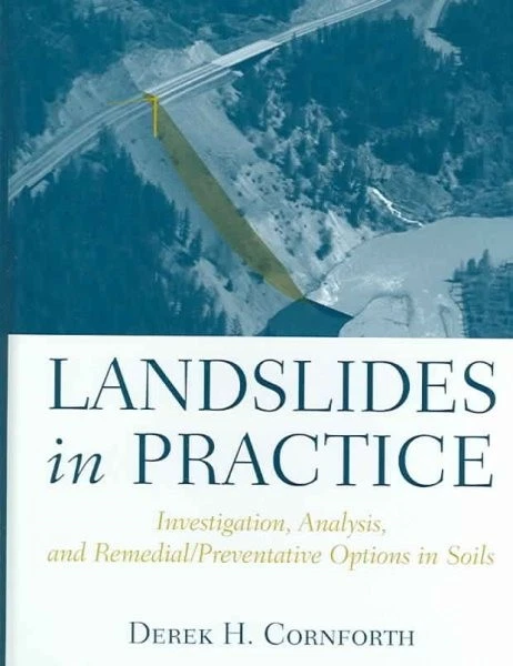Lanslides in Practice Investigation | Analysis and Remedial/Preventative Options in Soils | Hardcover