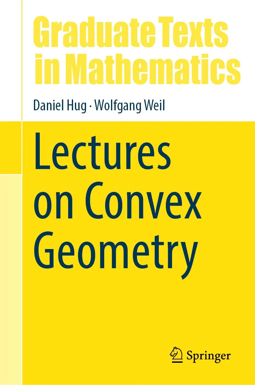 Lectures On Convex Geometry | Hardcover