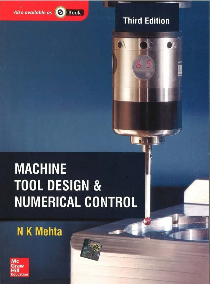 Machine Tool Design and Numerical Control | Third Edition | Paperback