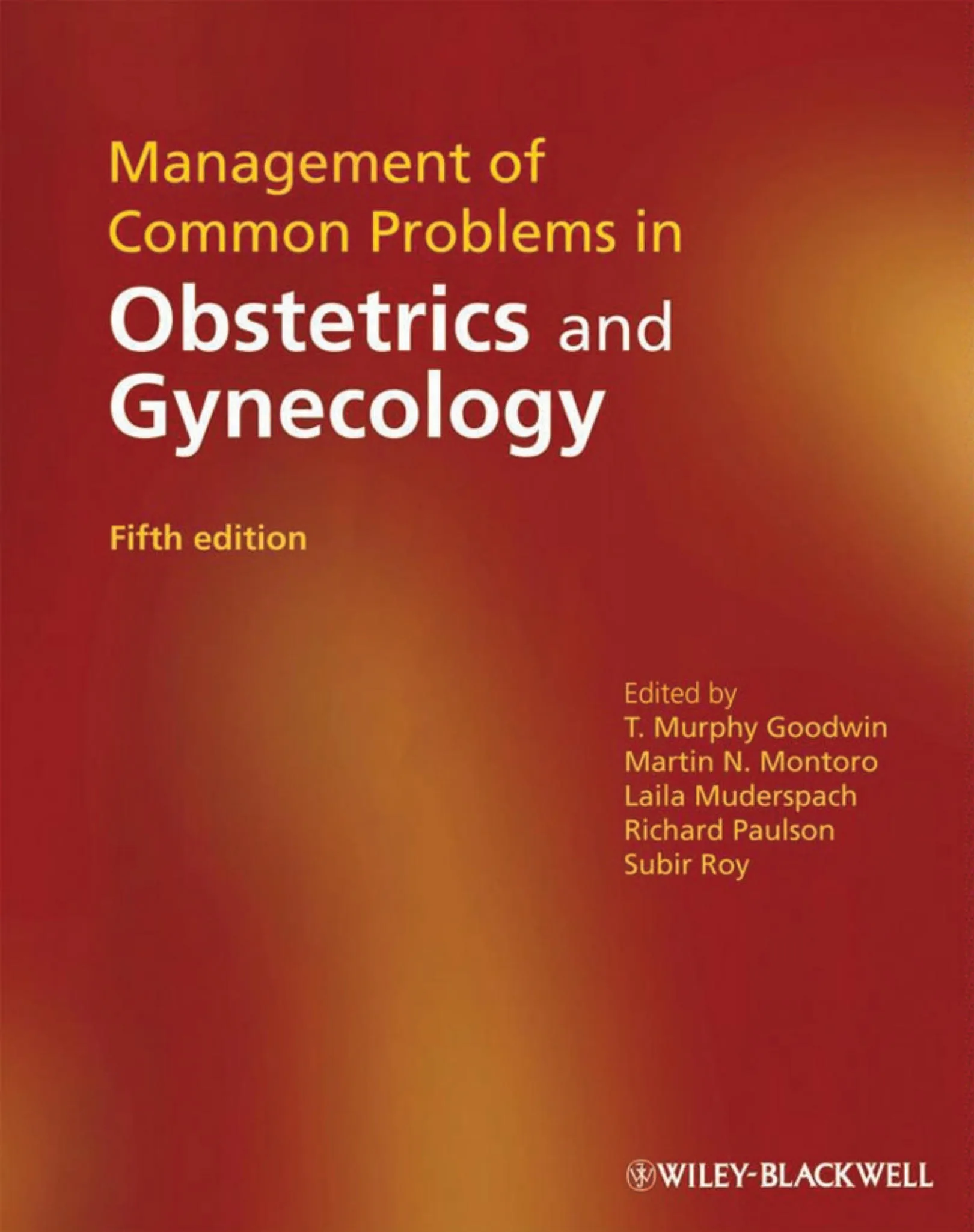 Management of Common Problems in Obstetrics and Gynecology | 5th Edition | Hardcover