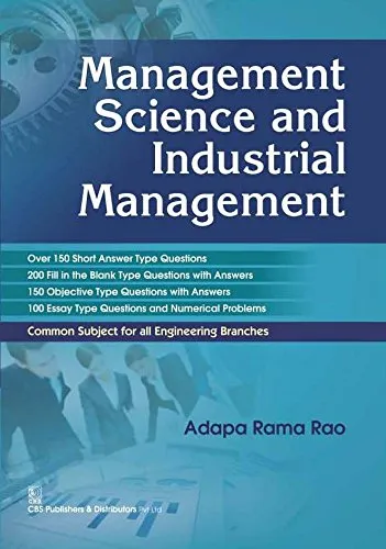 Management Science and Industrial Management | Paperback