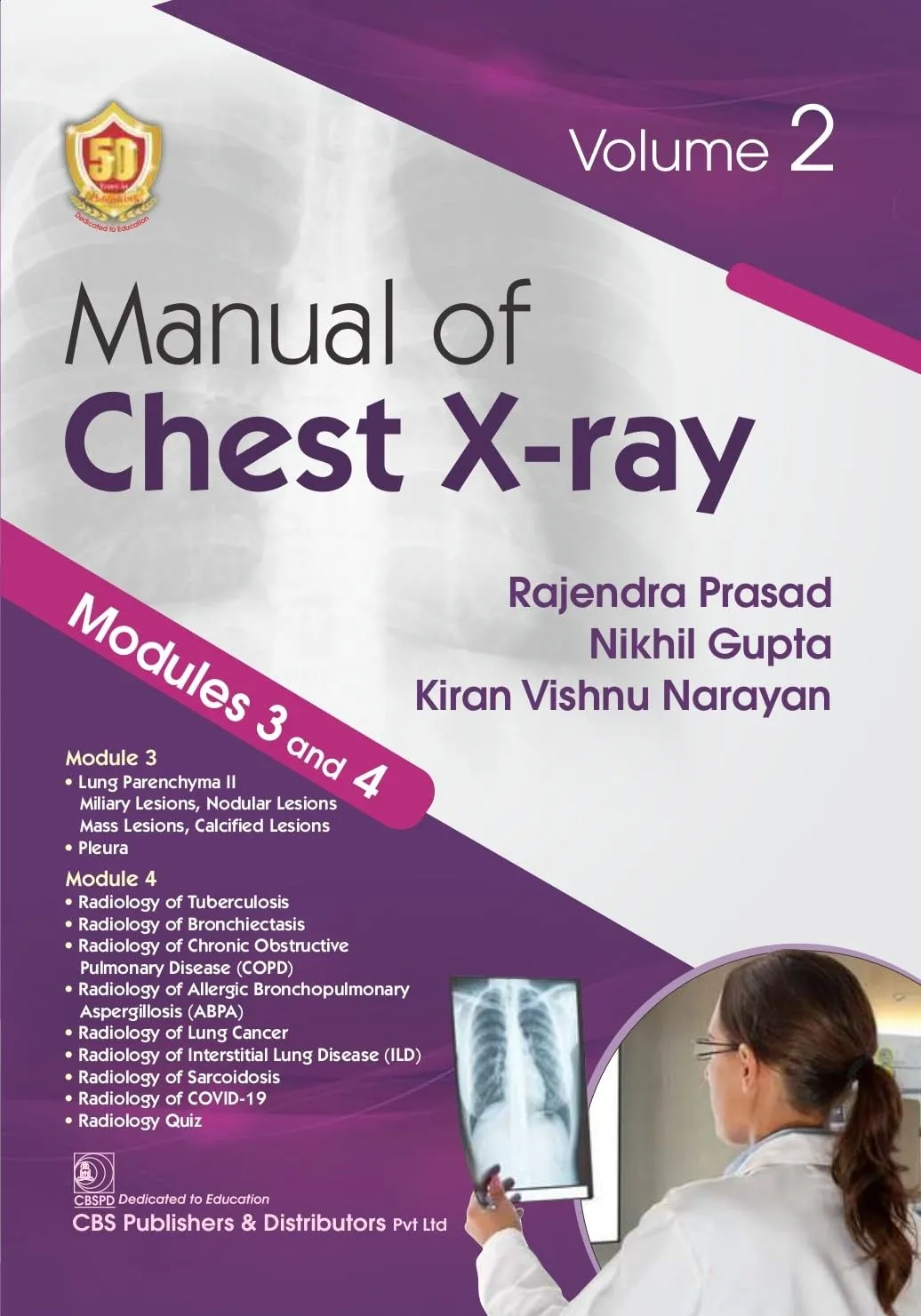 Manual Of Chest Xray Modules 3 And 4 Vol 2 | Paperback