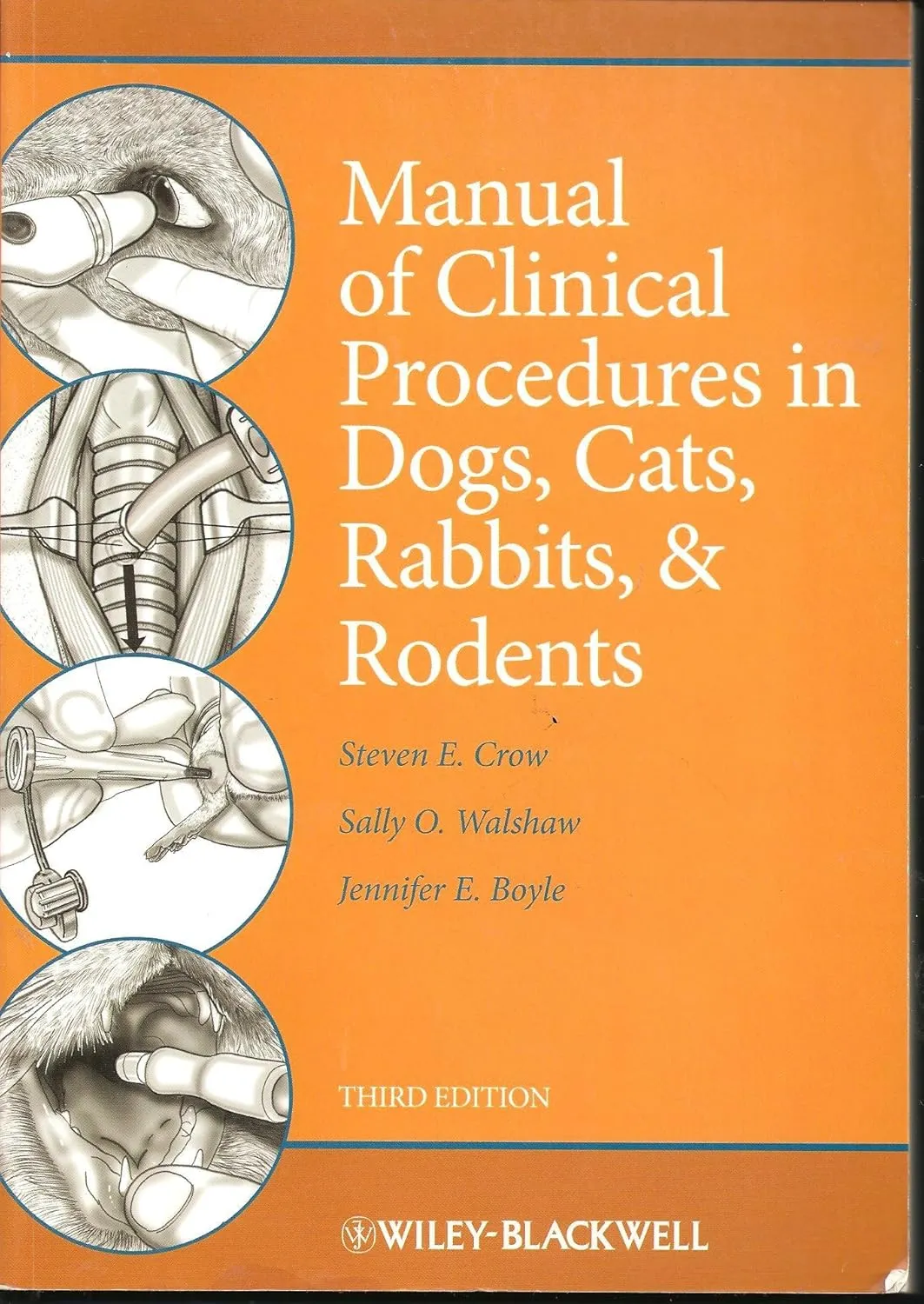 Manual of Clinical Procedures in Dogs | Cats | Rabbits | and Rodents | Third Edition | Paperback