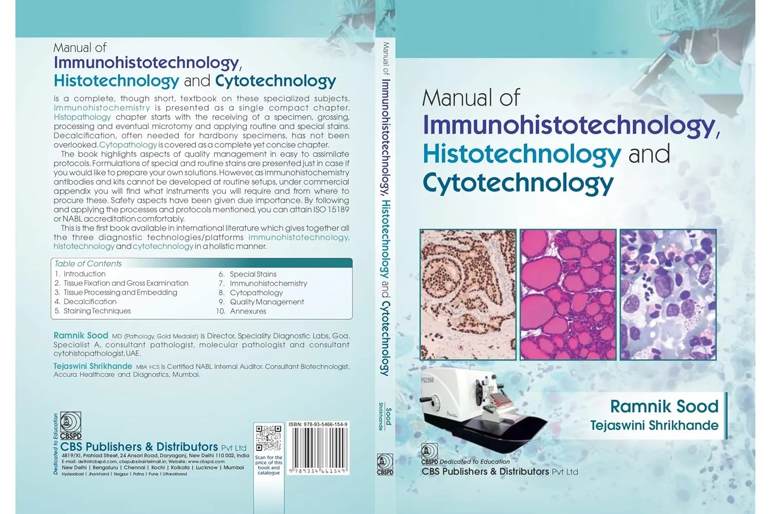 Manual Of Immunohistotechnology Histotechnology And Cytotechnology (Flexicover 2023)