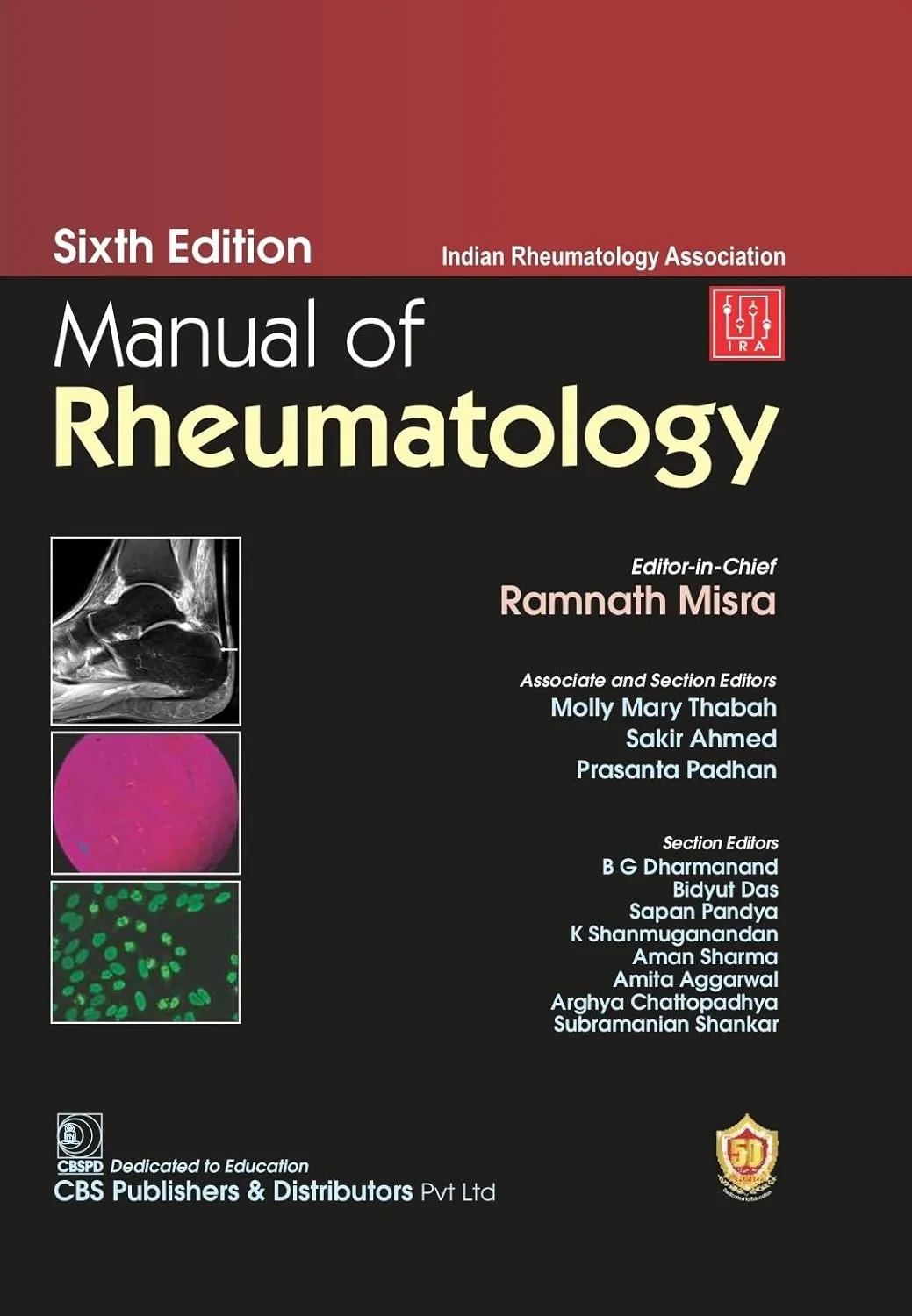 Manual Of Rheumatology 6th Edition | HardcoverIndian Rheumatology Association