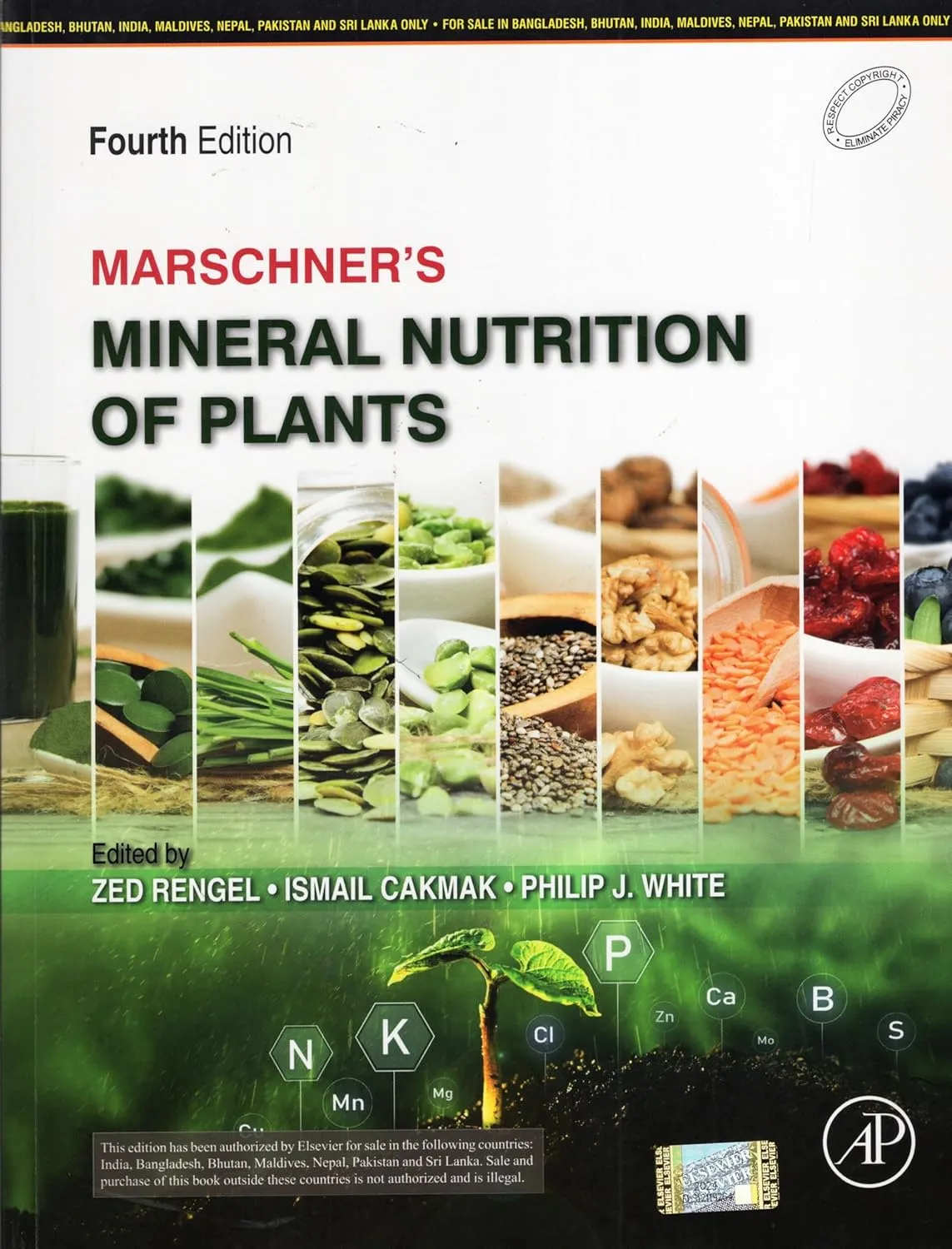 Marschners Mineral Nutrition of Plants 4th Editiond | Paperback
