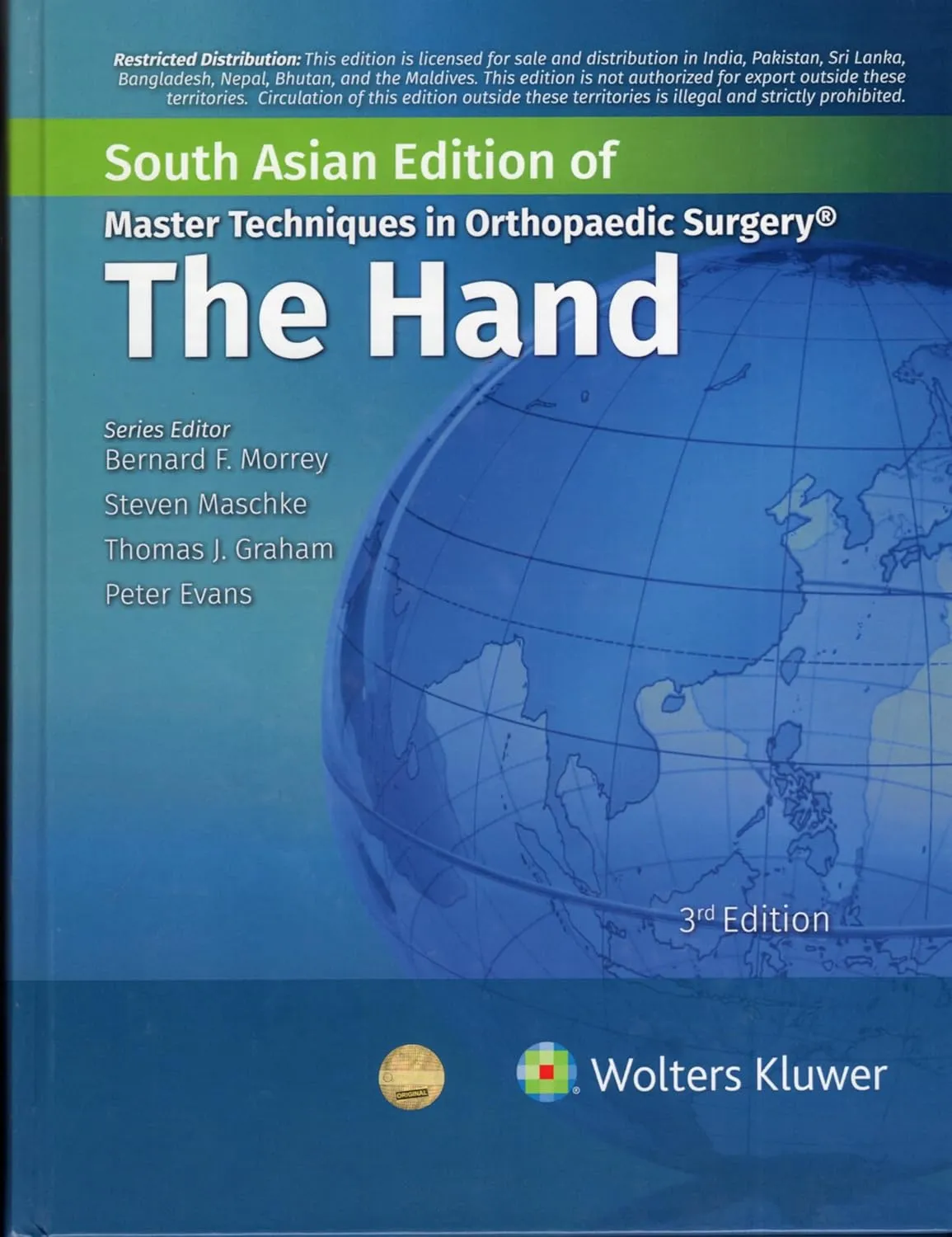 Master Techniques In Orthopaedic Surgery The Hand | Third Edition (Sae) | Hardcover