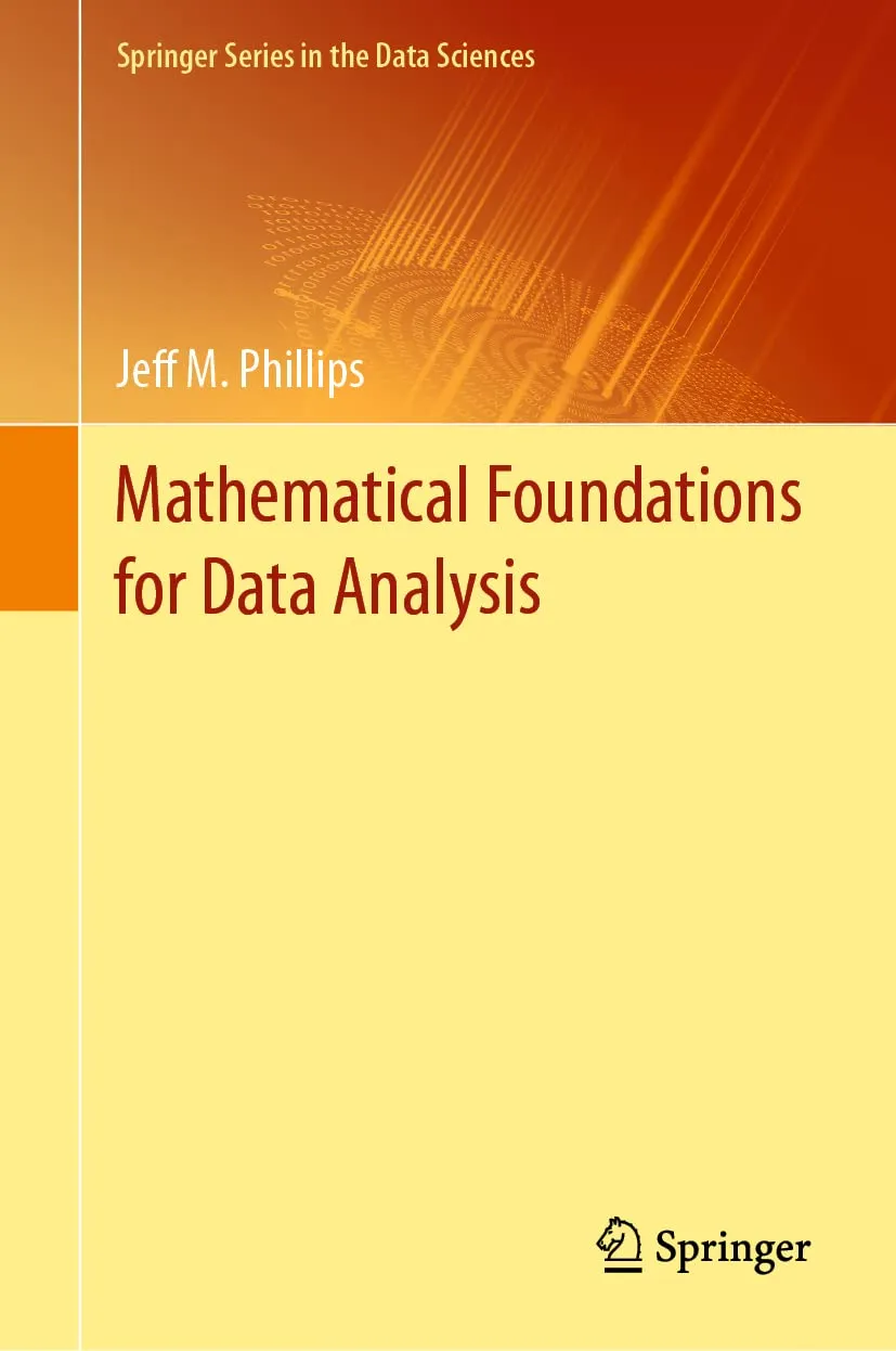Mathematical Foundations For Data Analysis | Hardcover
