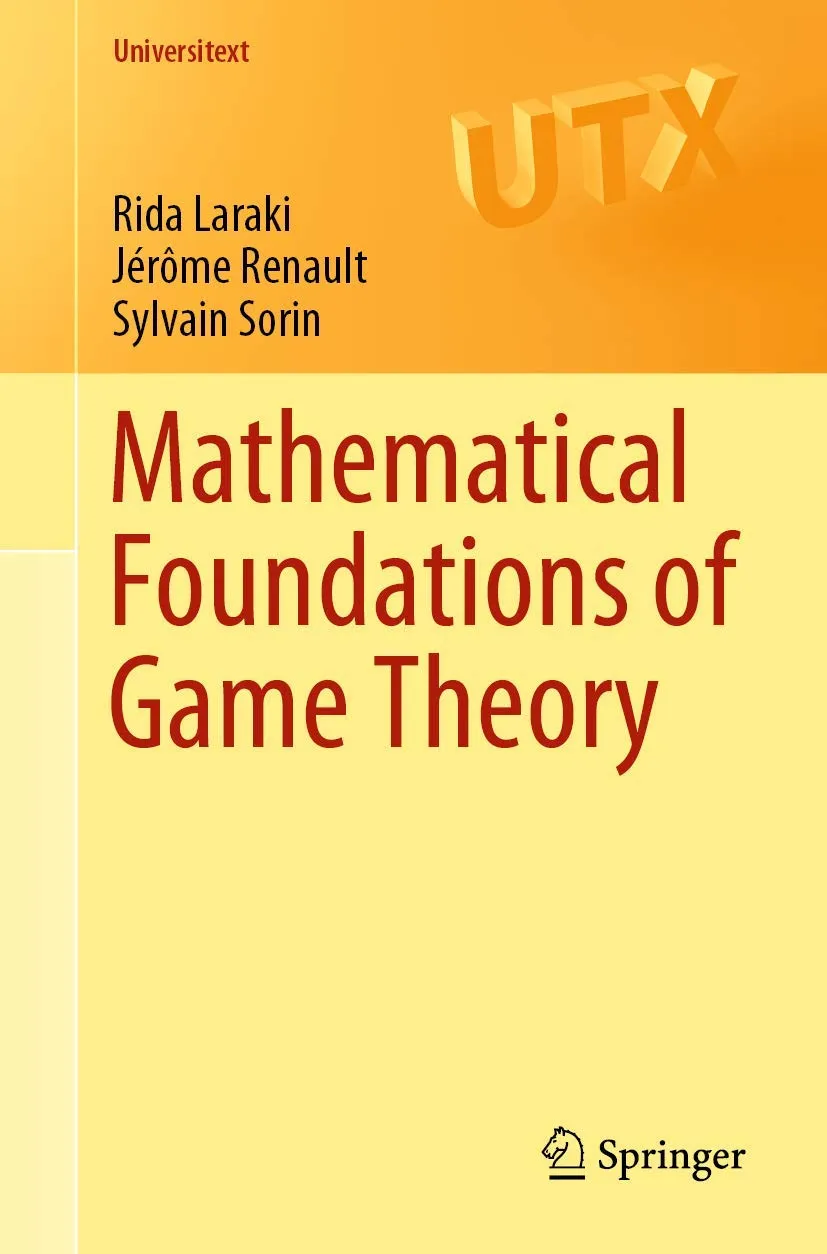 Mathematical Foundations Of Game Theory | Paperback