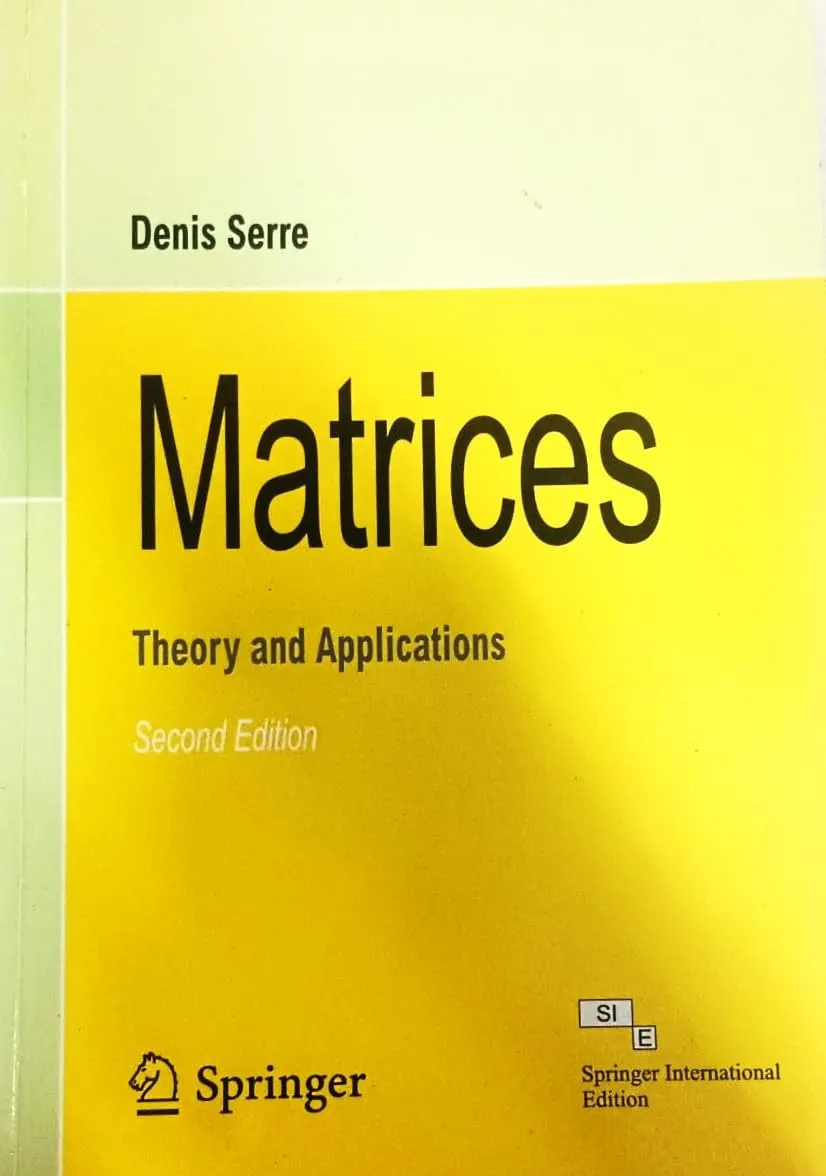 Matrices Theory and Applications | 2nd Edition | Paperback