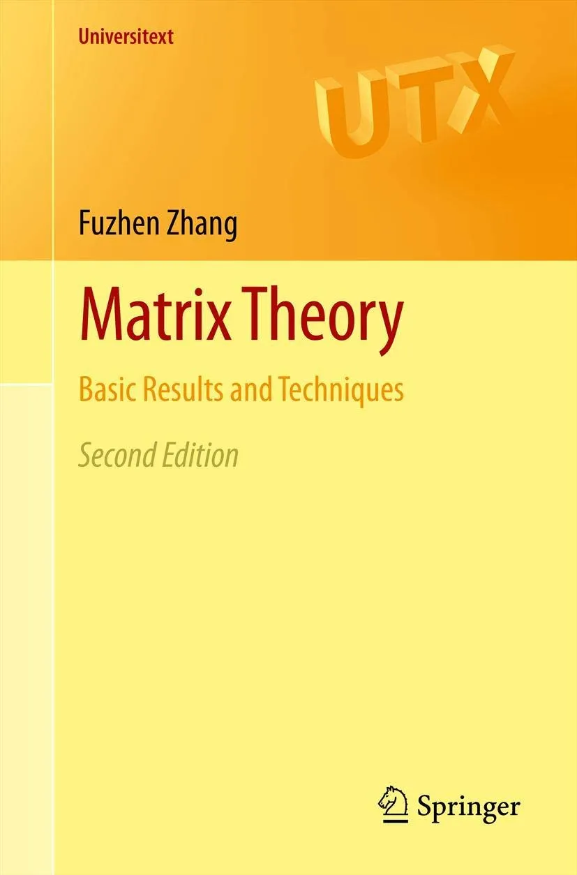 Matrix Theory Basic Results And Techniques 2nd Edition | Paperback