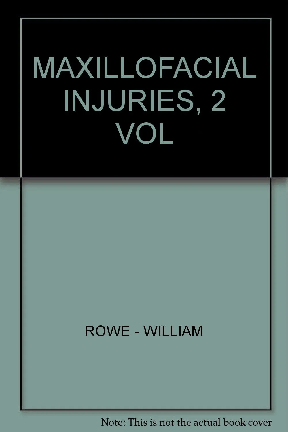 Maxillofacial Injuries | 2 Volume Set | Hardcover