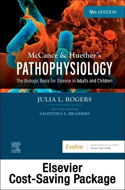 Mccance and Huethers Pathophysiology The Biologic Basis For Disease in Adults And Children | Text And Study Guide Package | Access Code 9e | Hardcover