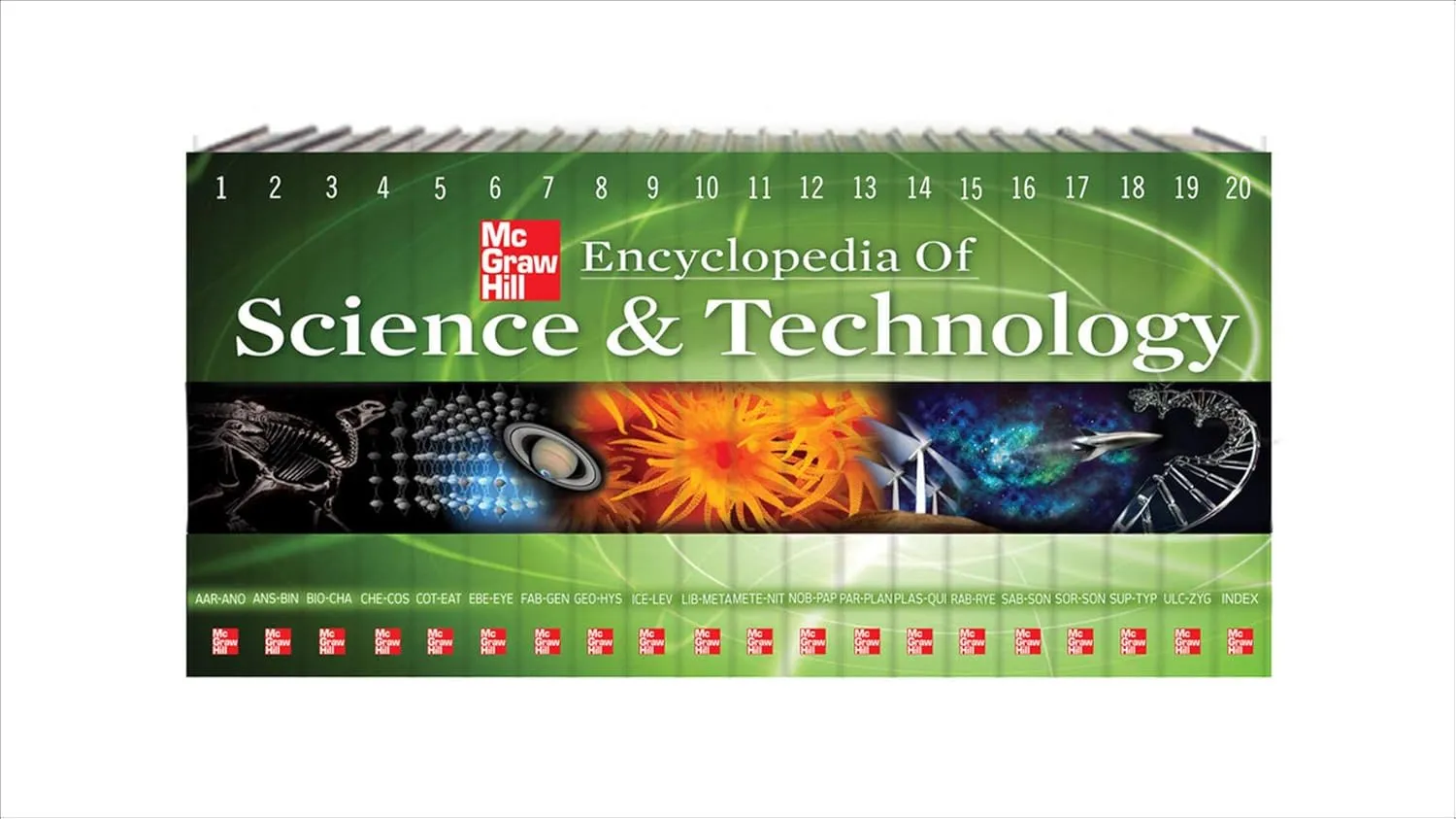 McGraw-Hill Encyclopedia of Science and Technology | 11e 20 Volume Set | Hardcover