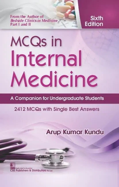 MCQS In Internal Medicine A Companion For Undergraduate Students 6th Edition | Paperback