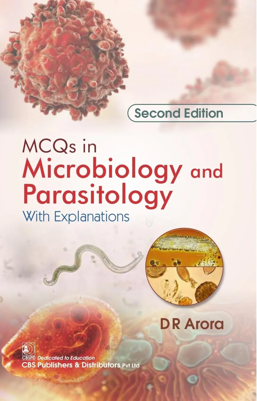 MCQS In Microbiology and Parasitology With Explanations | 2nd Edition | Paperback